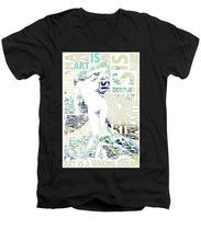 Art Is - Men's V-Neck T-Shirt