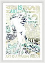 Art Is - Framed Print