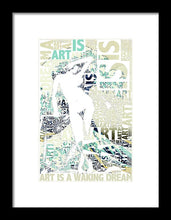 Art Is - Framed Print