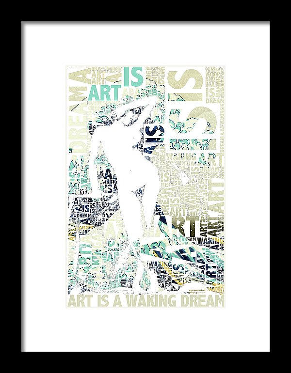 Art Is - Framed Print