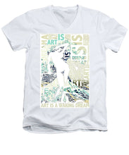 Art Is - Men's V-Neck T-Shirt