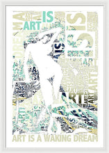 Art Is - Framed Print