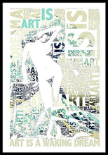 Art Is - Framed Print