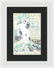 Art Is - Framed Print