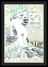 Art Is - Framed Print