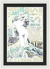 Art Is - Framed Print