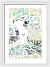 Art Is - Framed Print