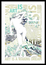 Art Is - Framed Print