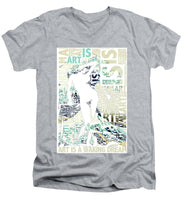 Art Is - Men's V-Neck T-Shirt