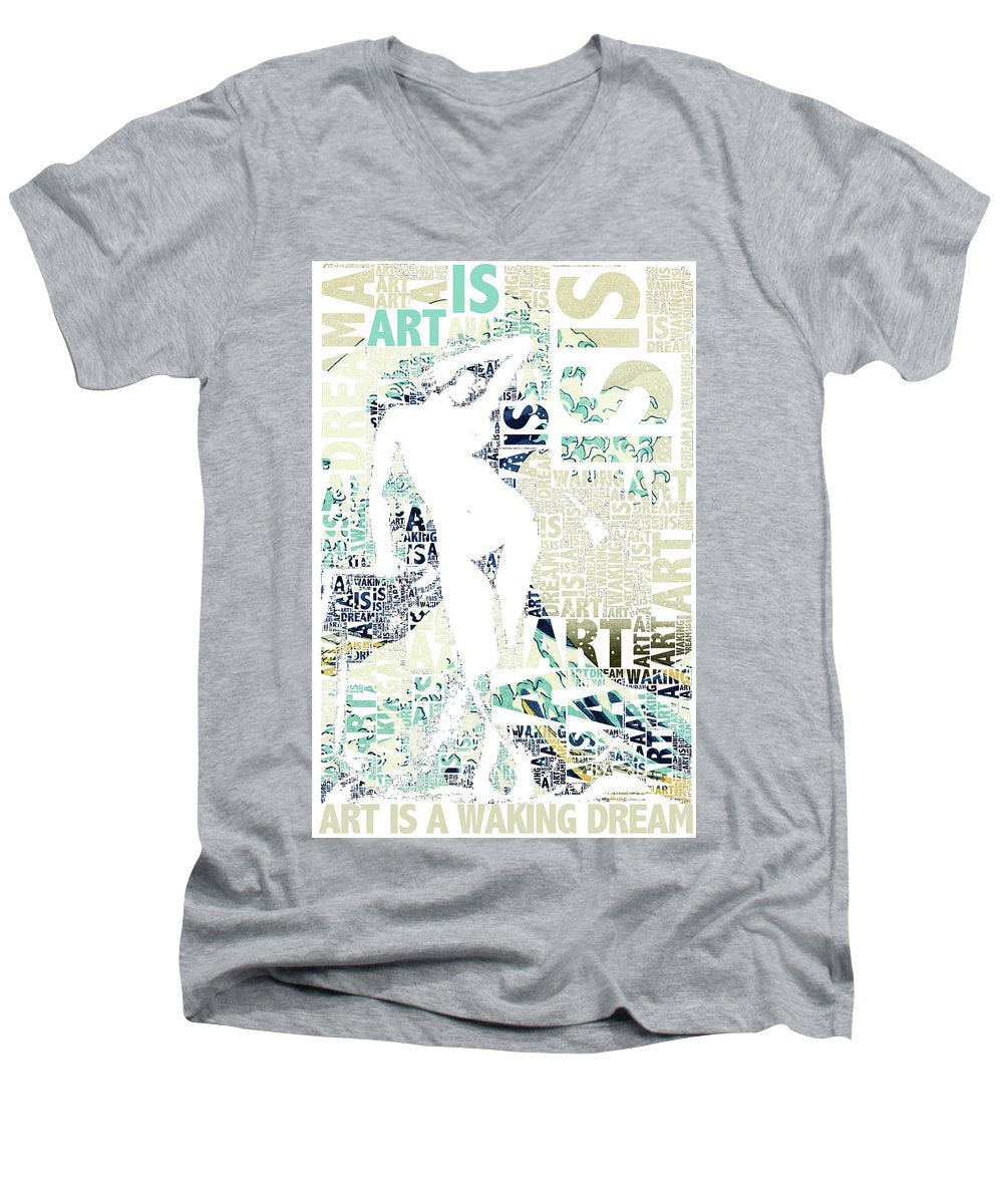 Art Is - Men's V-Neck T-Shirt