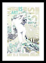 Art Is - Framed Print