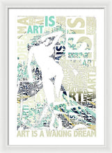 Art Is - Framed Print