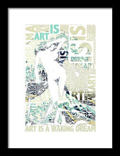 Art Is - Framed Print