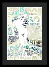 Art Is - Framed Print