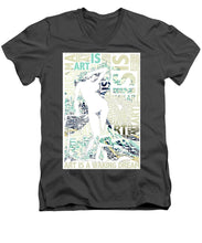 Art Is - Men's V-Neck T-Shirt