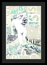 Art Is - Framed Print