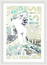 Art Is - Framed Print