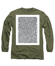 Artist's Statement - Long Sleeve T-Shirt