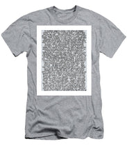 Artist's Statement - Men's T-Shirt (Athletic Fit)