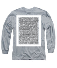 Artist's Statement - Long Sleeve T-Shirt