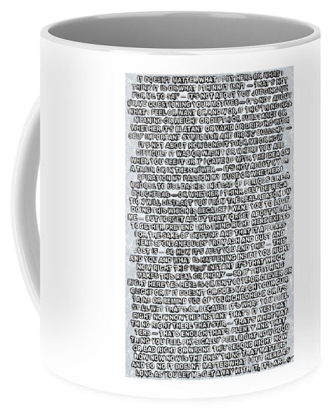 Artist's Statement - Mug