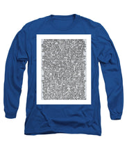 Artist's Statement - Long Sleeve T-Shirt