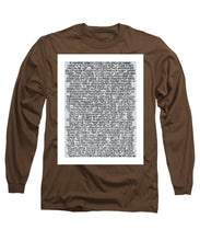 Artist's Statement - Long Sleeve T-Shirt