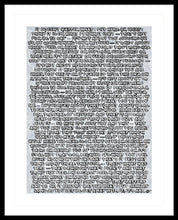 Artist's Statement - Framed Print