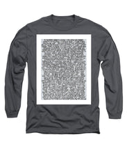 Artist's Statement - Long Sleeve T-Shirt