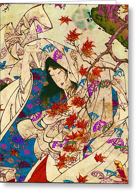 Asian Wind - Greeting Card