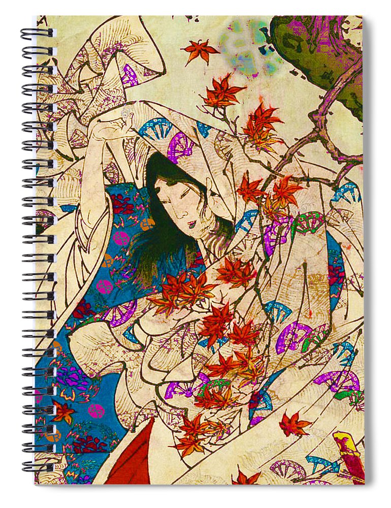 Asian Wind - Spiral Notebook