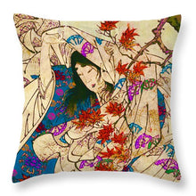 Asian Wind - Throw Pillow