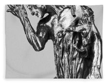 Auguste Painting Of Rodin's Pierre De Wiessant - Blanket