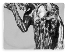 Auguste Painting Of Rodin's Pierre De Wiessant - Blanket