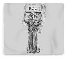 Believe Angel Bw - Blanket