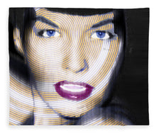 Bettie Page Improved - Blanket