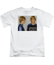 Bill Gates Mug Shot Horizontal Color - Kids T-Shirt