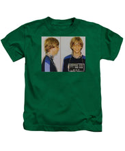 Bill Gates Mug Shot Horizontal Color - Kids T-Shirt