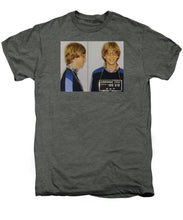Bill Gates Mug Shot Horizontal Color - Men's Premium T-Shirt