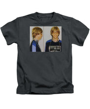 Bill Gates Mug Shot Horizontal Color - Kids T-Shirt