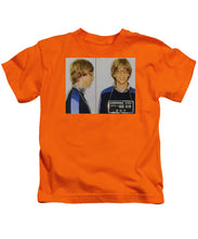 Bill Gates Mug Shot Horizontal Color - Kids T-Shirt