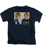 Bill Gates Mug Shot Horizontal Color - Kids T-Shirt
