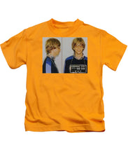 Bill Gates Mug Shot Horizontal Color - Kids T-Shirt