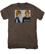 Bill Gates Mug Shot Horizontal Color - Men's Premium T-Shirt