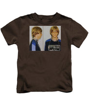 Bill Gates Mug Shot Horizontal Color - Kids T-Shirt