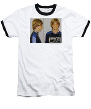 Bill Gates Mug Shot Horizontal Color - Baseball T-Shirt