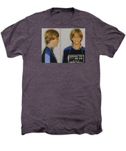 Bill Gates Mug Shot Horizontal Color - Men's Premium T-Shirt