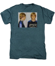 Bill Gates Mug Shot Horizontal Color - Men's Premium T-Shirt