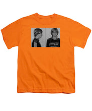 Bill Gates Mug Shot Horizontal Black And White - Youth T-Shirt