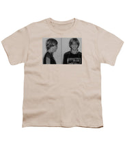 Bill Gates Mug Shot Horizontal Black And White - Youth T-Shirt